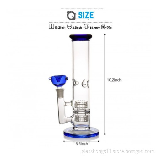 2 Metrix Filters Colored Glass Bong